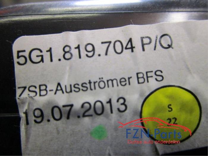 Luchtrooster Dashboard Volkswagen Golf (22736013)