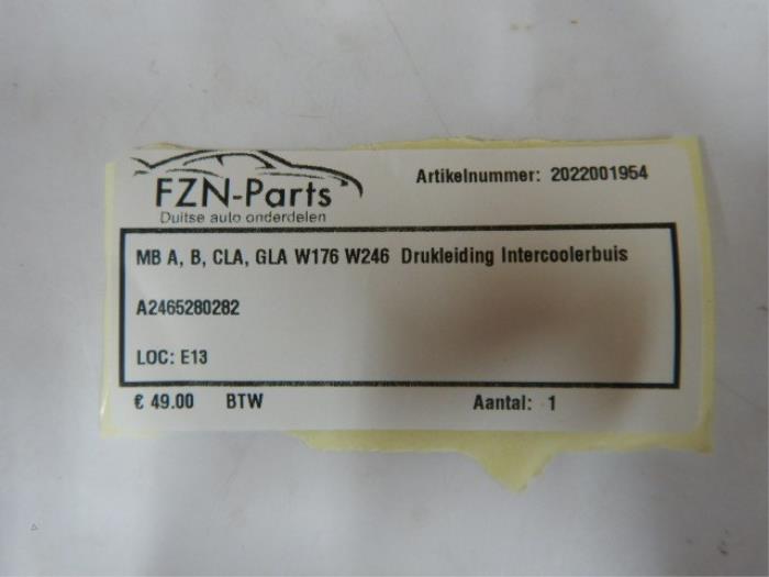 Intercooler Buis Mercedes B-Klasse (22735092)