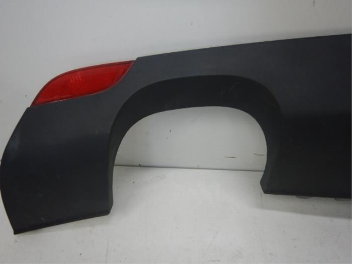 Audi A1 8X0 Onderlip Diffuser Achterbumper