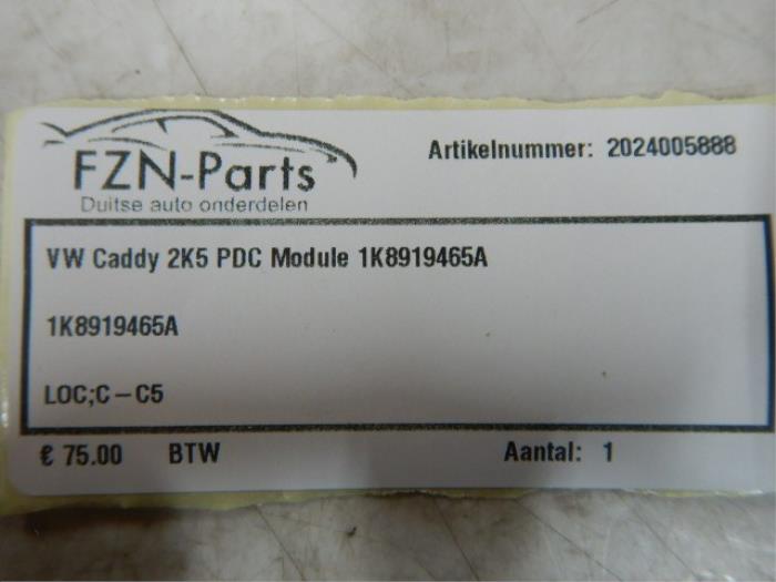VW Caddy 2K5 PDC Module