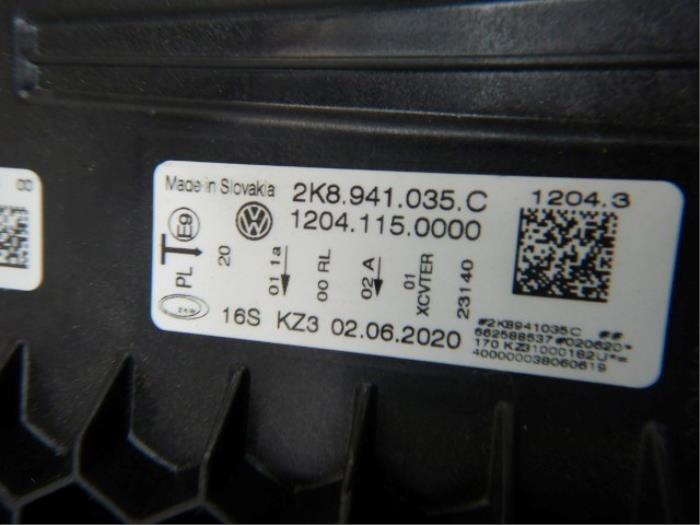 VW Caddy 2K8 Koplamp Links VOLLED