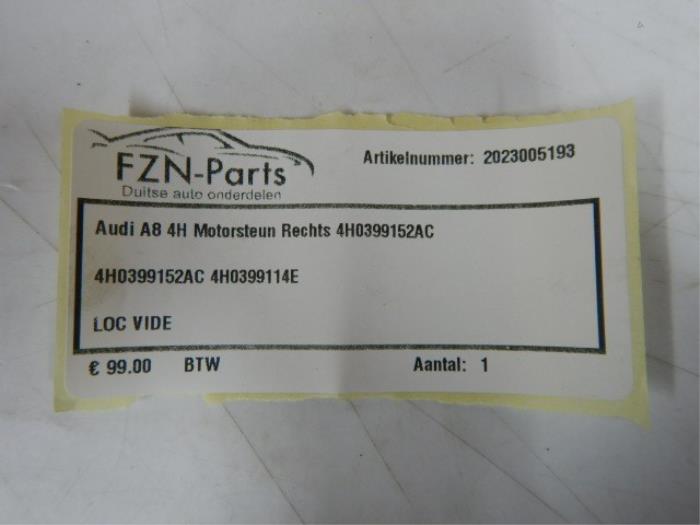Motorsteun Audi A8 (22736603)