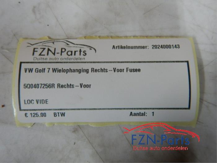 VW Golf 7 Wielophanging rechts-voor fusee