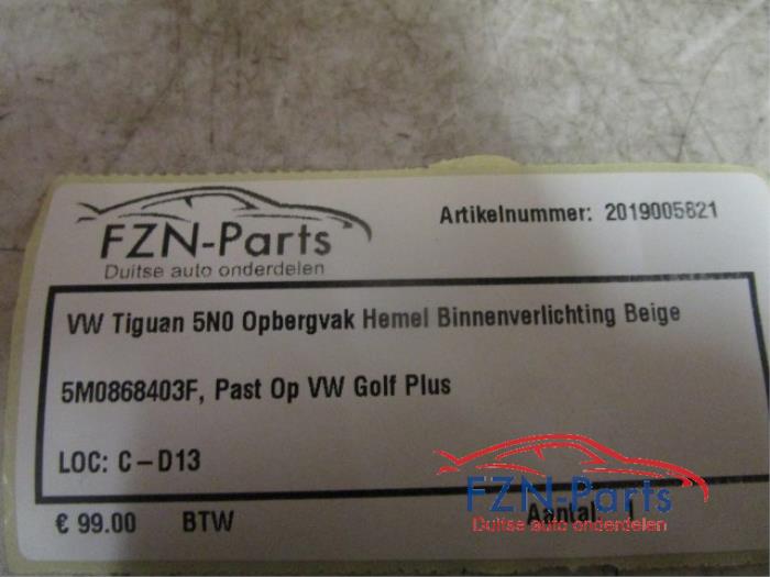 Opbergvak hemel Volkswagen Tiguan (22737003)
