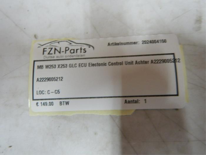Ontstekingsmodule Mercedes GLC-Klasse (22738946)