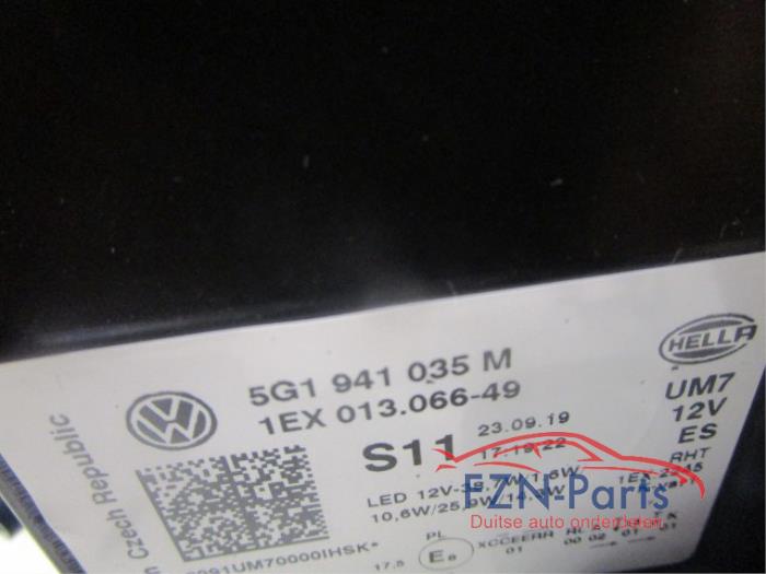 VW Golf 7 GTI Facelift VOLLED Koplamp Links L