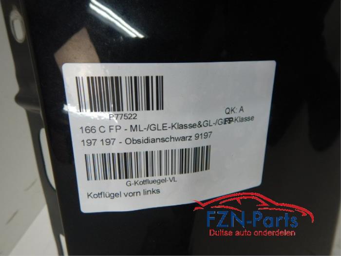 Scherm links-voor Mercedes ML-Klasse (22724173)