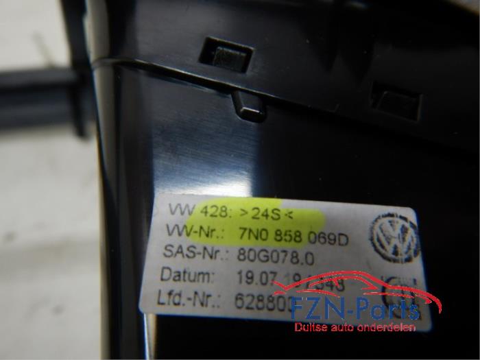 VW Sharan 7N0 Inleg Set Dashboard Luchtrooster