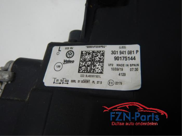VW Passat B8 Facelift Matrix IQ-Light Koplamp Links