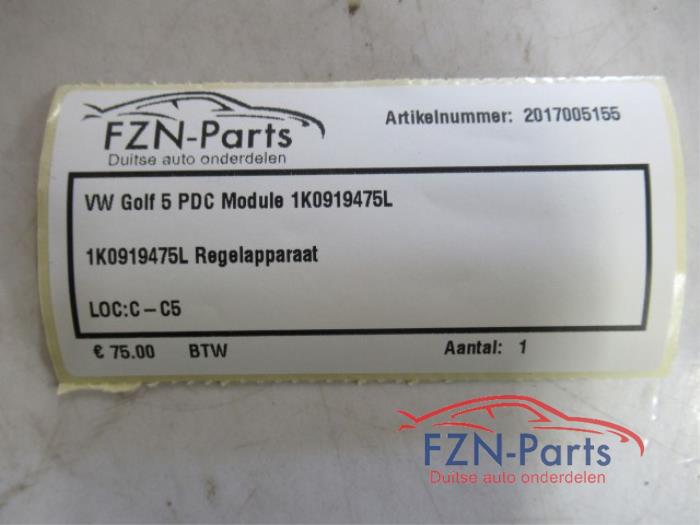 PDC Module Volkswagen Golf (22737209)