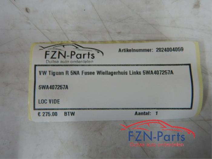 VW Tiguan R 5NA Fusee Wiellagerhuis Links