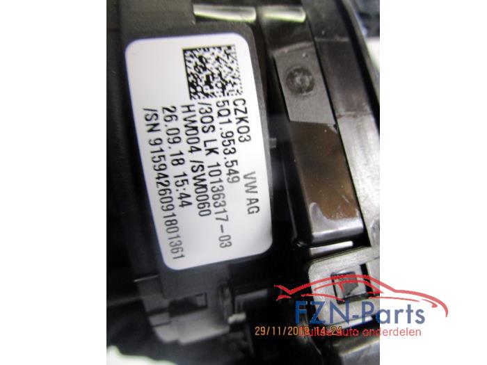 VW Golf 7 Stuurcombischakelaar + Sleepring