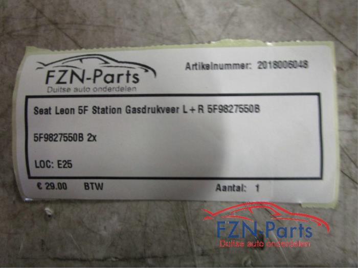 Set Gasdempers Achterklep Seat Leon (22744933)