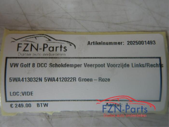 Schokdemperpoot links-voor Volkswagen Golf (22743426)