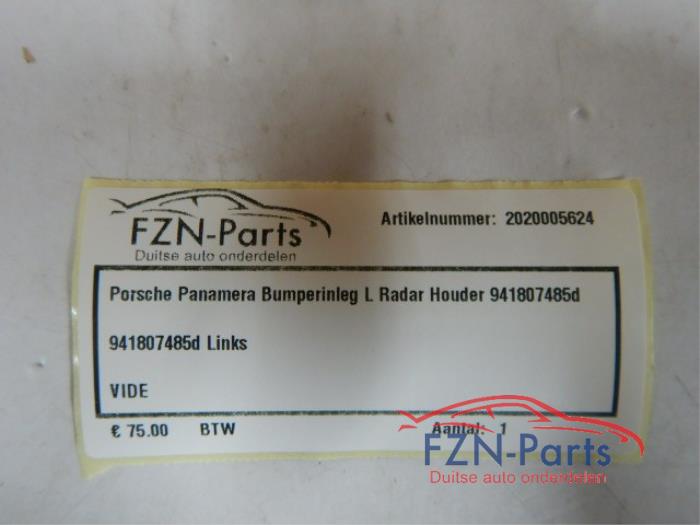 Porsche Panamera Bumperinleg L Radar Houder Links