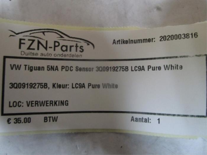 VW TIguan 5NA PDC Sensor