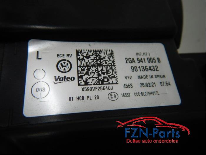 VW T-roc Koplamp H7 Halogeen Links