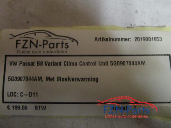 Climatronic Paneel Volkswagen Passat (22741709)