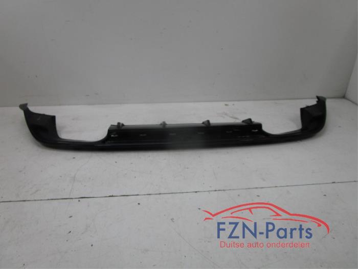 VW Golf 7 R Facelift Onderlip Achterbumper Hoogglans Zwart