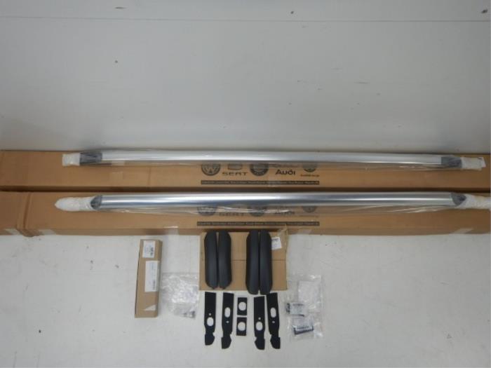 VW Caddy 2K7 dakdragers Dakrails Set Links Rechts Chrome NIEUW