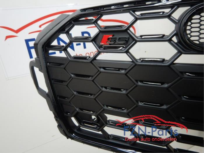 Audi S5 8W Facelift Grille Grill Hoogglans Zwart PDC Camera