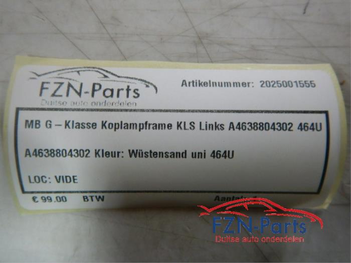 Mercedes-Benz G-Klasse W463 Koplampframe KLS Links