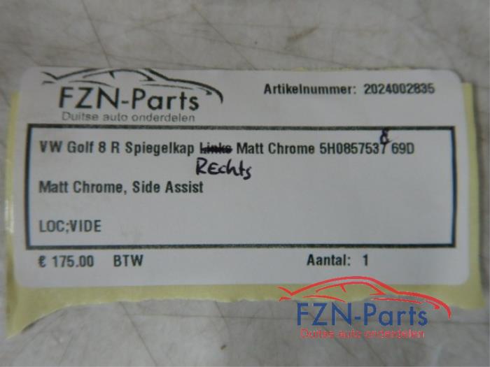 Spiegelkap rechts Volkswagen Golf (22726080)