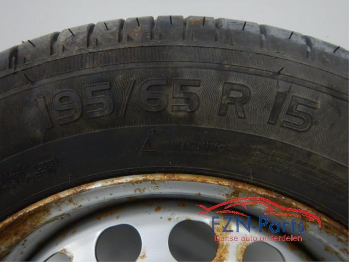 VW Caddy 2K0 15 Inch Thuiskomer Reservewiel 195/65/R15