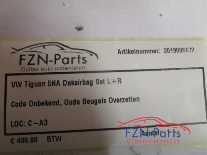 Hemel Airbag Volkswagen Tiguan (22739895)