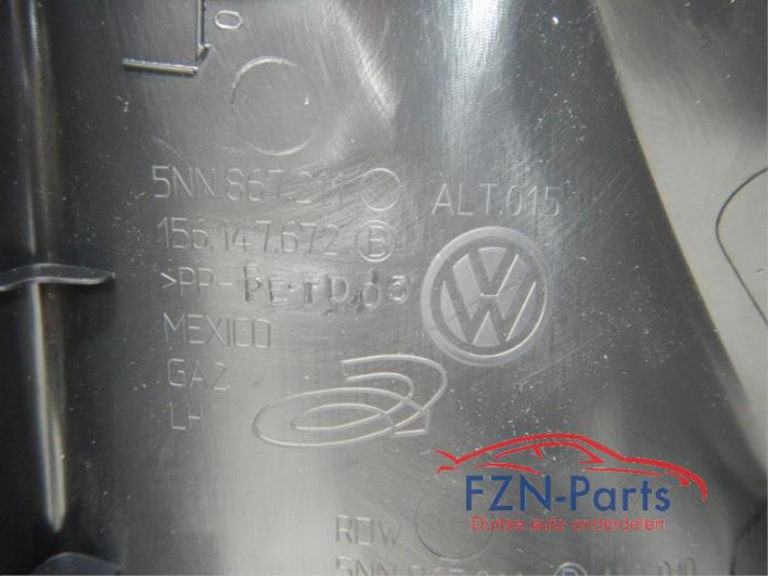 VW Tiguan 5NN Allspace Deurpanelen Set Leer L/R Achter