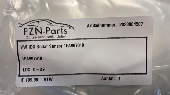 Radar sensor Volkswagen Diversen (22745505)