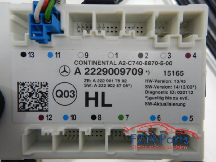 Mercedes-Benz S-Klasse W222 Long Zonwering Portier L+R