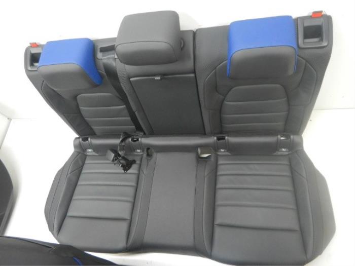VW Golf 8 R Interieur Leder Stof Verwarmd Koeling Memory Carbon