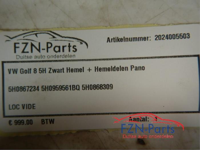 Hemelbekleding Volkswagen Golf (22734559)