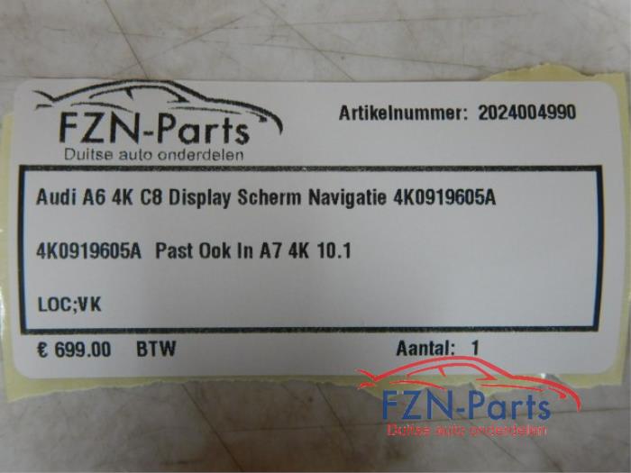 Navigatie Display Audi A7 (22736807)