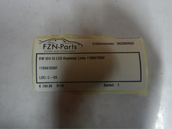 VW ID4 IQ LED Koplamp Links