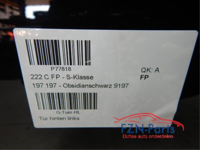 Portier 4Deurs links-achter Mercedes S-Klasse (22723572)