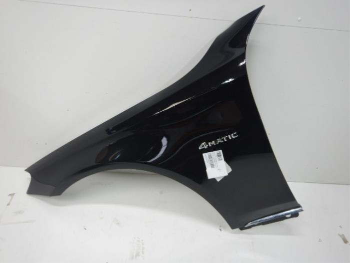 Maybach S-Klasse W222 Spatscherm Zijscherm Links 9197 Kleur: Obsidianschwarz 9197
