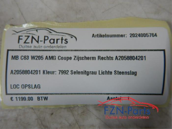 Scherm rechts-voor Mercedes C-Klasse (22724111)