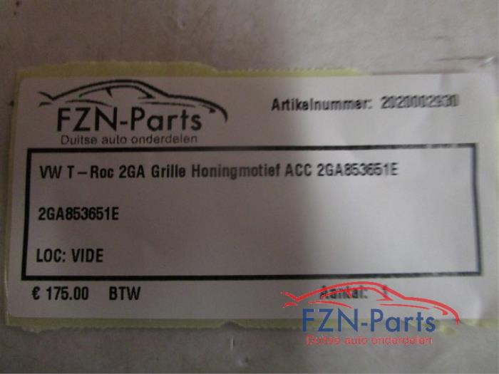 Grille Volkswagen T-Roc (22726766)