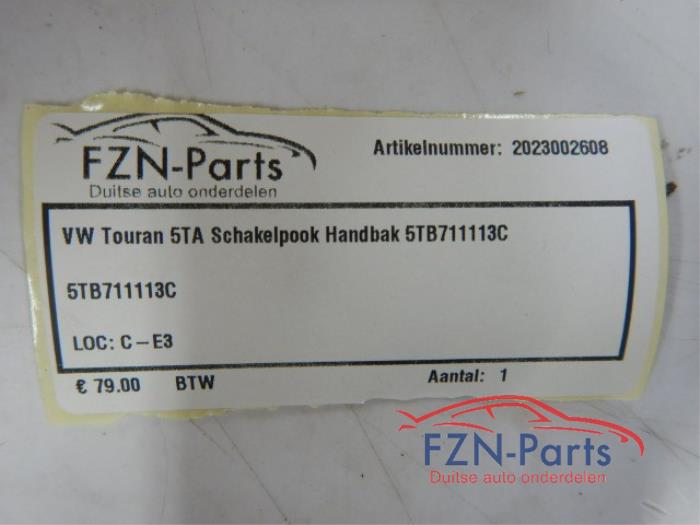 VW Touran 5TA Schakelpook Handbak