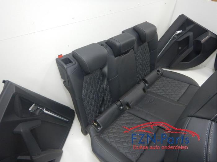 Audi A3 S3 8Y Interieur Leder Leer Compleet Voorstoelen VerstelbaarVoorstoelen VerwarmbaarWitte StikselsVerlichte Deurpanelen RHDInterieur, Voorstoelen, Achterbank, Deurpanelen, A3 S3 8Y
