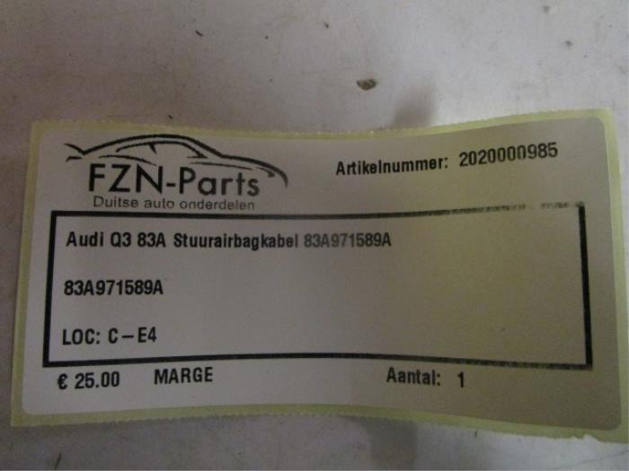 Kabelboom airbag (stuur) Audi Q3 (22730454)