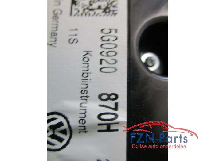 VW Golf 7 Kilometerteller Tellerunit CNG