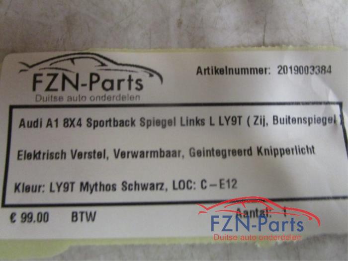 Buitenspiegel links Audi A1 (22725312)