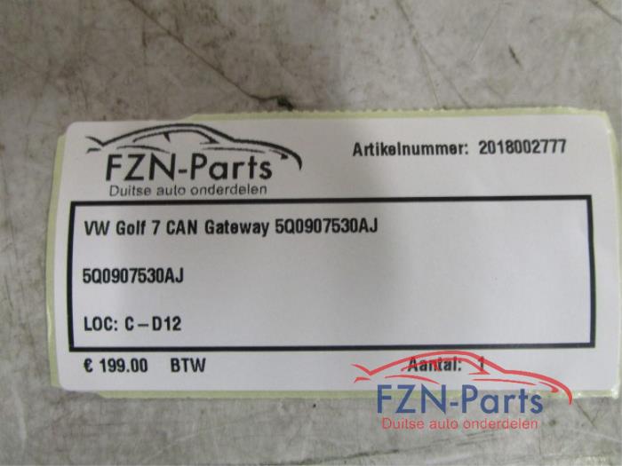 VW Golf 7 CAN Gateway