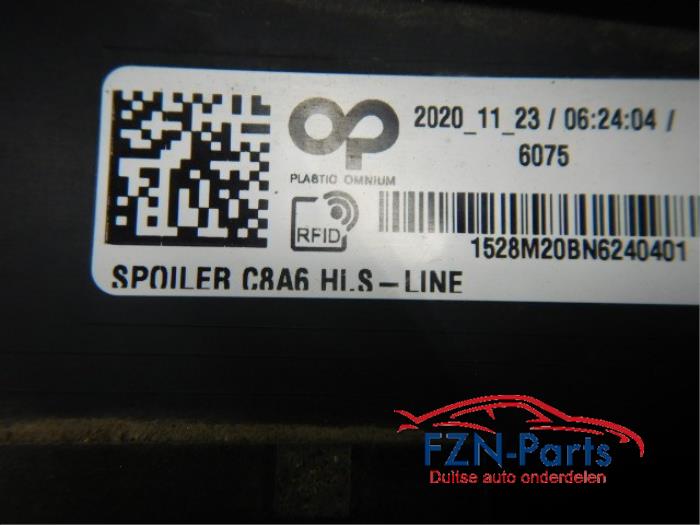 Audi A6 4K S-Line Diffuser Achterbumper Onderlip