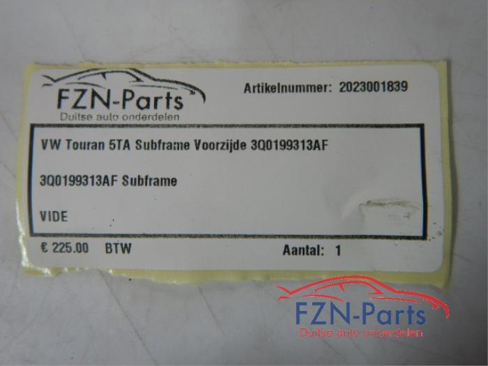 Subframe Volkswagen Touran (22726149)