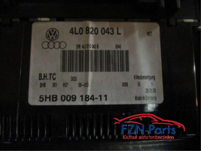 Climatronic Paneel Audi Q7 (22733170)