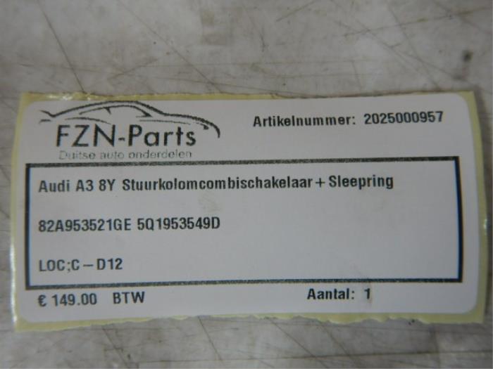 Combischakelaar Stuurkolom Audi A3 (22733271)